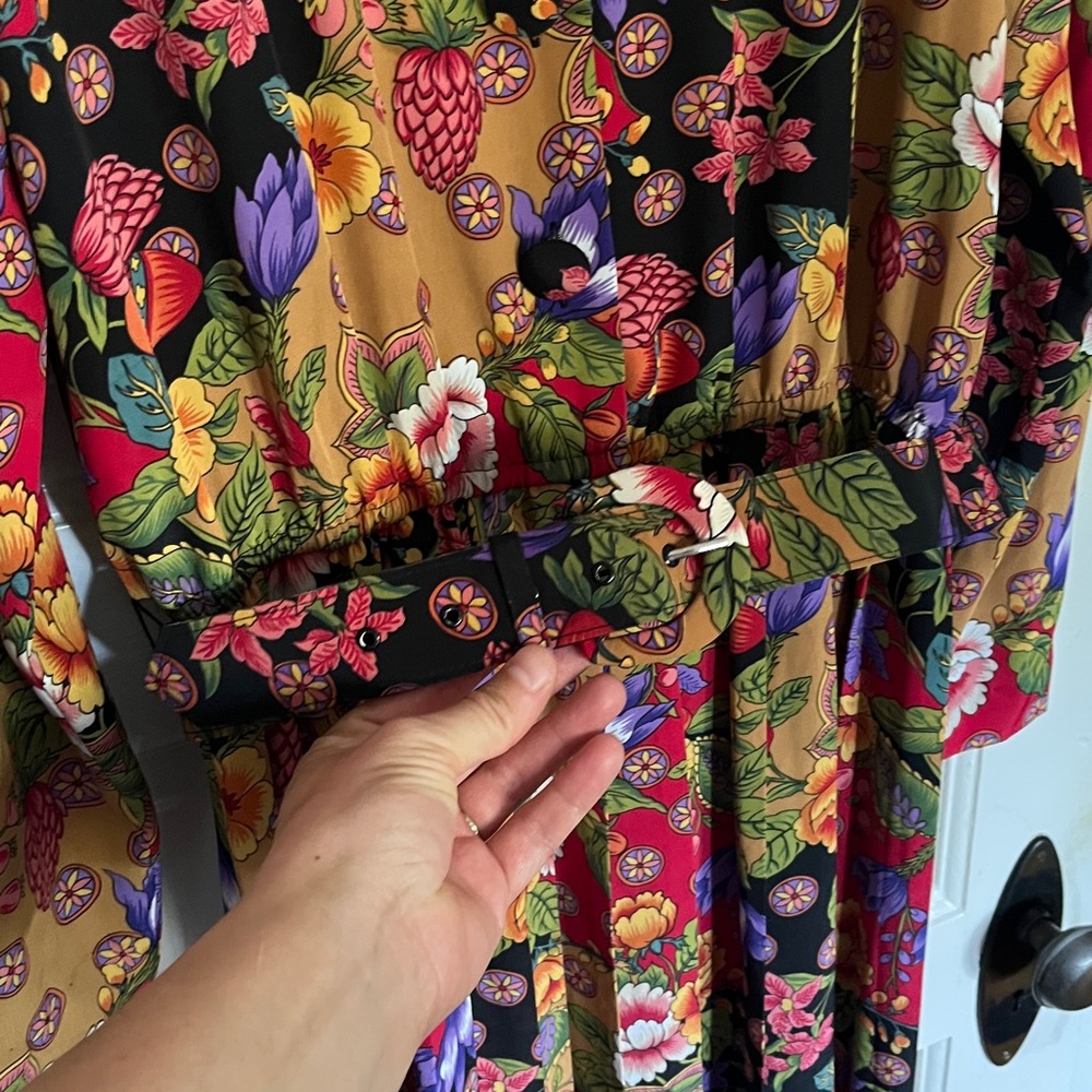 Gorgeous Leslie Fay Vintage summer Dress - Picture 3 of 6